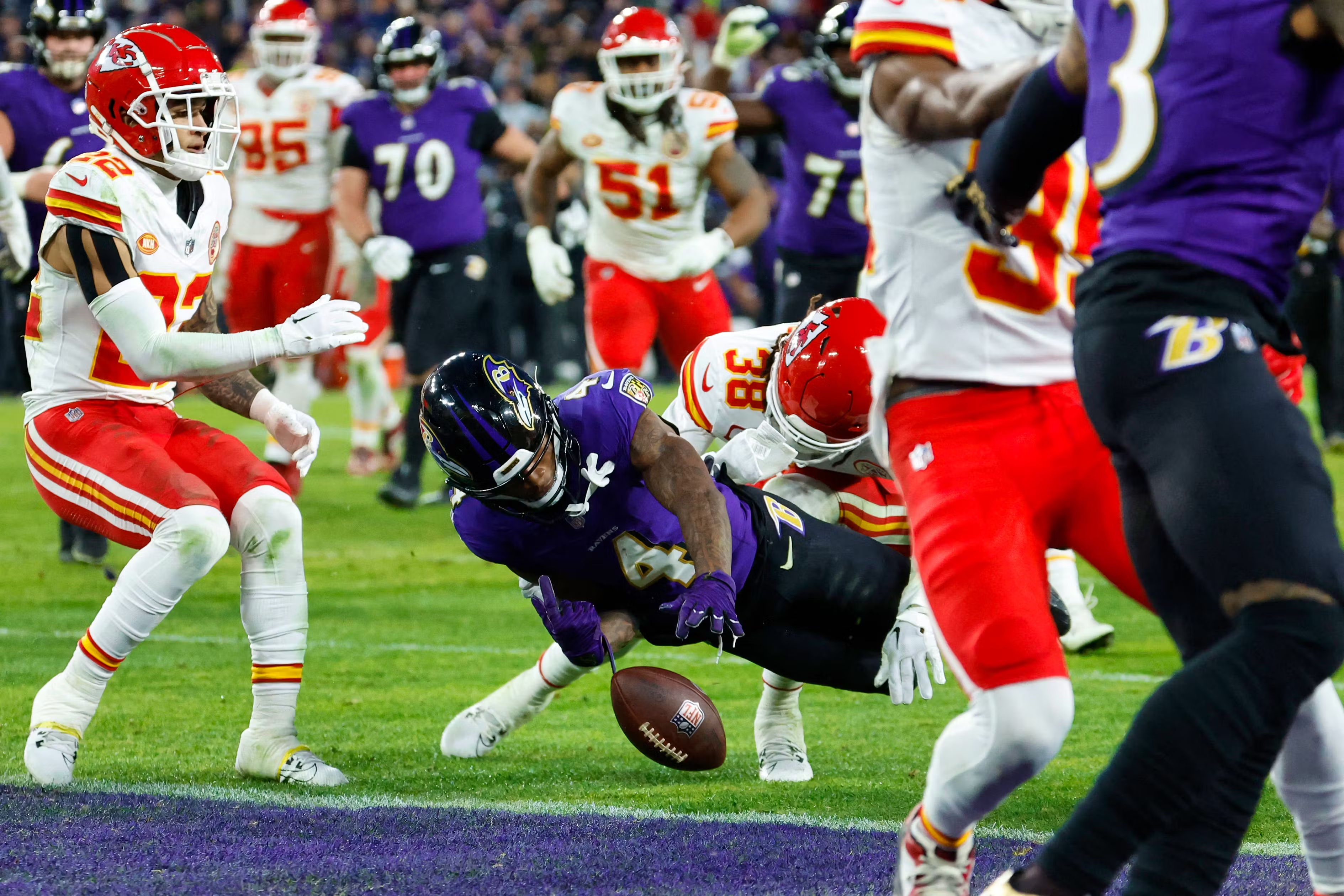 Les Chiefs ont battu les Ravens sur la route pour atteindre le Super Bowl pour la quatrième fois en cinq ans !