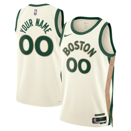 Boston Celtics Nike 2023 24 City Edition White Swingman